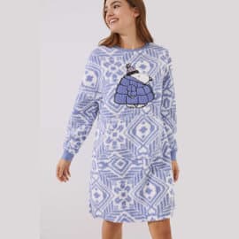 Camisón borreguito Snoopy Women's Secret barato, camisones de marca baratos, ofertas en ropa