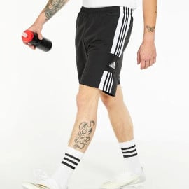 ¡¡Chollo!! Pantalón corto deportivo para hombre Adidas Squadra 21 sólo 11.99 euros. 52% de descuento.