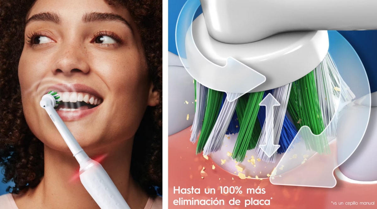 Cepillo de dientes eléctrico Oral-B Pro 3 3500 barato. Ofertas en cepillos Oral-B, cepillos Oral-B baratos, chollo