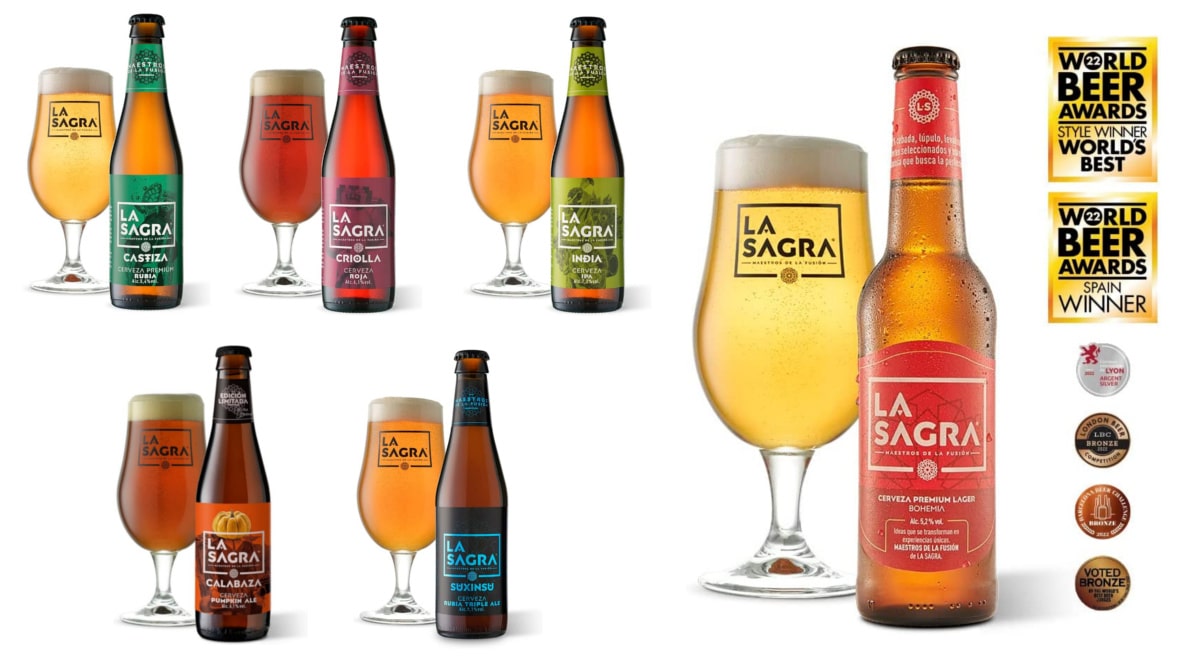 Pack de cervezas de La Sagra barato. Ofertas en bebidas, bebidas baratas, chollo