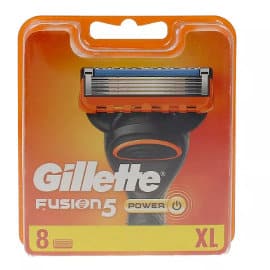 Recambios de cuchilla de afeitar Gillette Fusion Power baratos, cuchillas de afeitar de marca baratas, ofertas en cuidado personal
