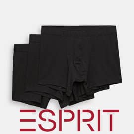 Set de 3 bóxer Esprit baratos, calzoncillos de marca baratos, ofertas en ropa