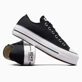 Zapatillas COnverse All Stars Lif negras baratas, zapatillas de marca baratas, ofertas en calzado