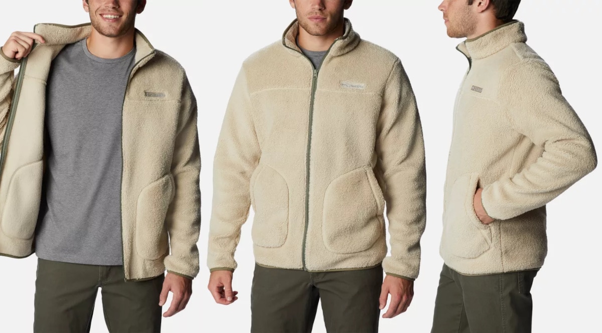 Chaqueta polar Columbia Rugged Ridge II barata, ropa de marca barata, ofertas en chaquetas chollo