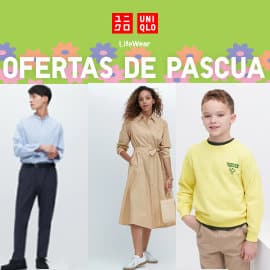 Ofertas de Pascua en Uniqlo, ropa de marca barata, ofertas ne moda