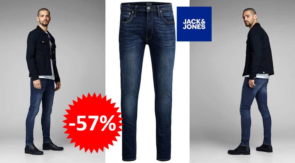 Pantalones vaqueros Jack & Jones Liam AM 014 baratos, ropa de marca barata, ofertas en pantalones chollo