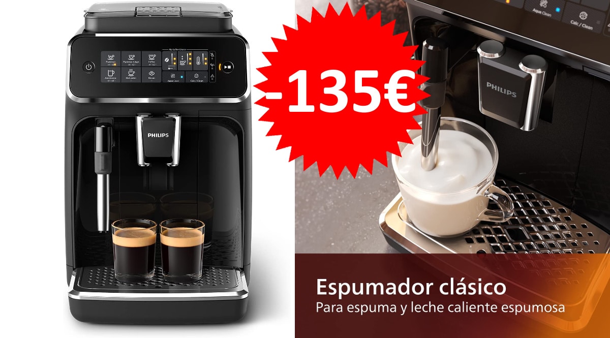 Chollo! Cafetera Philips EP3221/40 sólo 314€. - Blog de Chollos