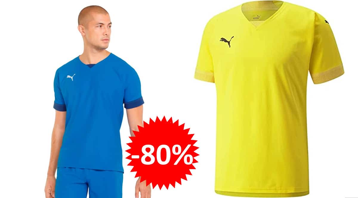 Camiseta Puma Teamfinal barata, camisetas de marca baratas, ofertas en ropa, chollo