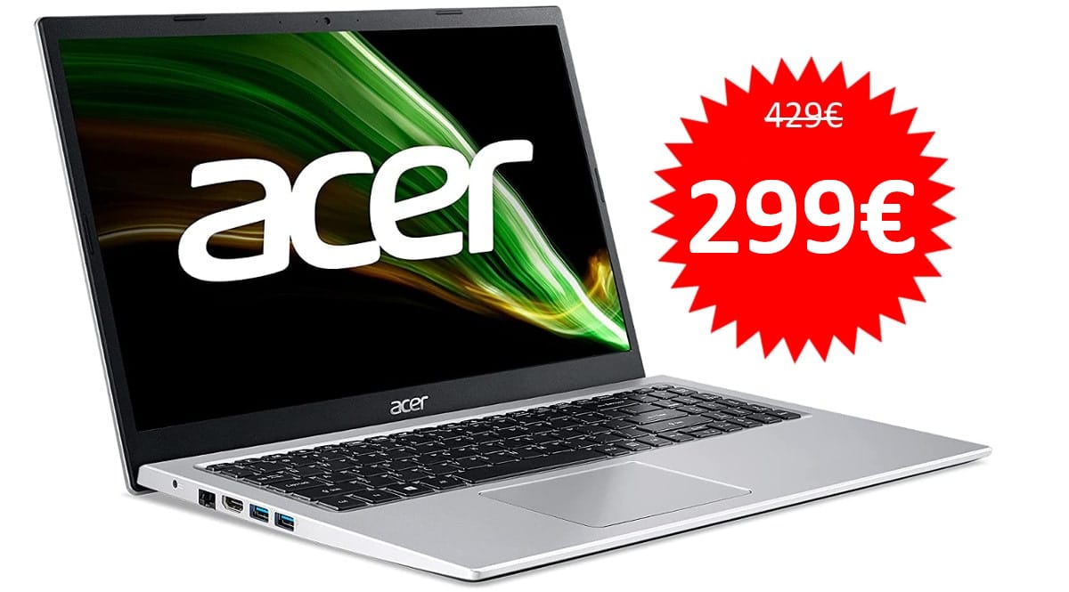 Portátil Acer Aspire 3 A315-56 i3-1005G1 barato, ordenadores baratos, ofertas en informatica chollo