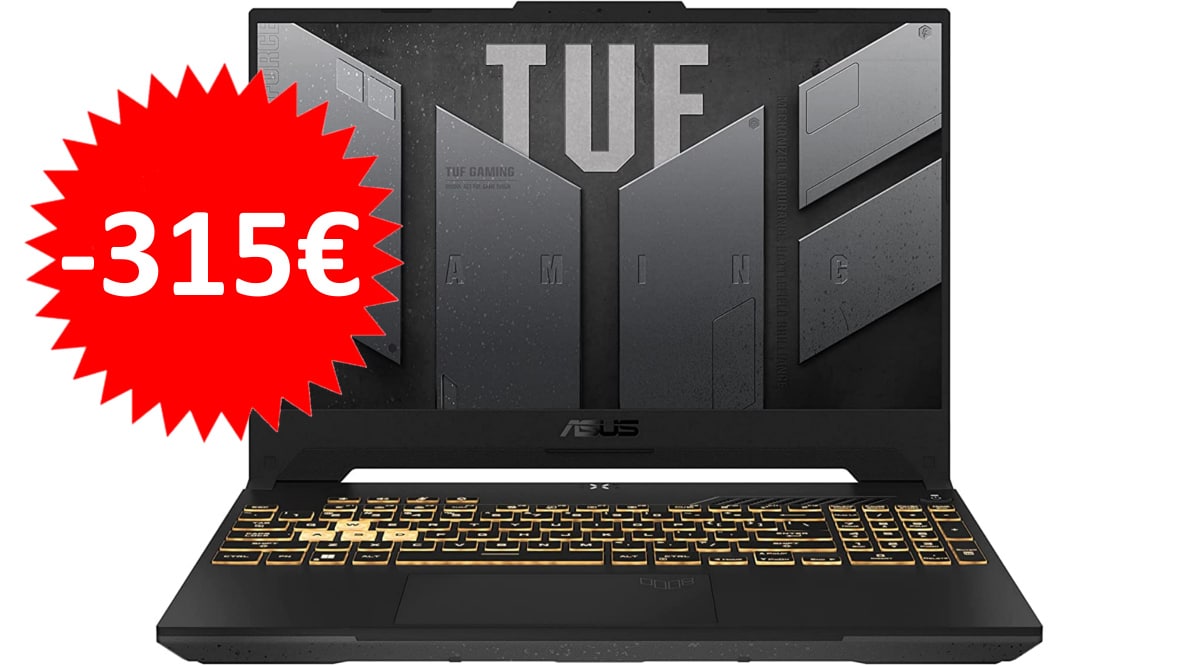 Portátil Asus TUF Gaming F15 FX507ZC4-HN002 barato. Ofertas en portátiles, portátiles baratos, chollo