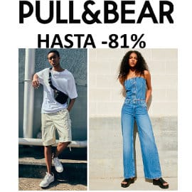 Rebajas en ropa y calzado de Pull and Bear, ropa de marca barata, ofertas en moda