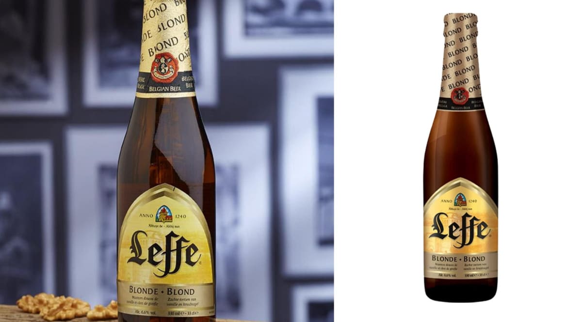 24 botellines de cerveza de abadía Leffe Blonde barata. Ofertas en supermercado, chollo