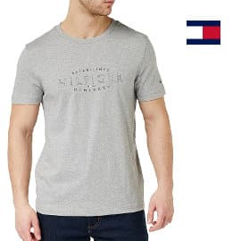 Camiseta Tommy Hilfiger Curve Logo barato, camisetas de marca baratas, ofertas en ropa