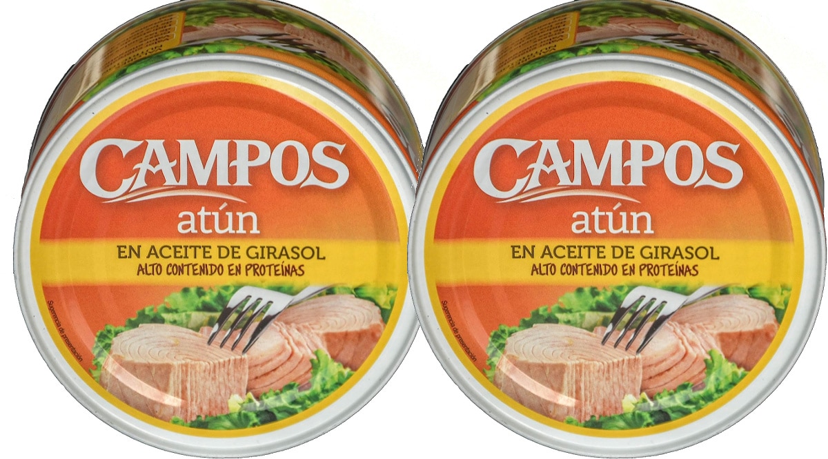 Campos Conserva De Atún En Aceite De Girasol barato, latas de atún de marca baratas, ofertas en supermercado, chollo