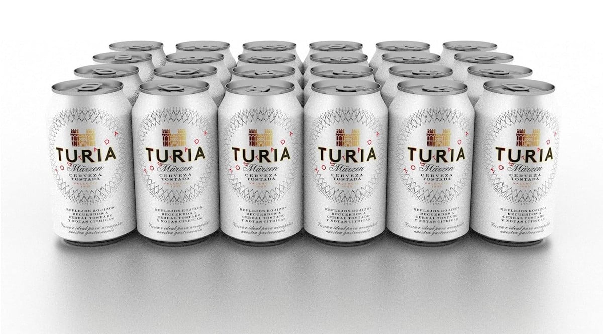 ¡¡Chollo!! Pack de 24 latas de cerveza tostada Turia sólo 13.49 euros.