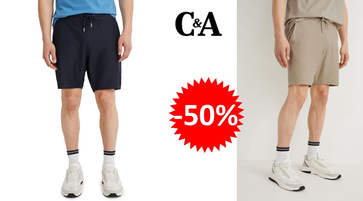 Pantalón corto C&A barato, pantalones cortos de marca baratos, ofertas en ropa, chollo