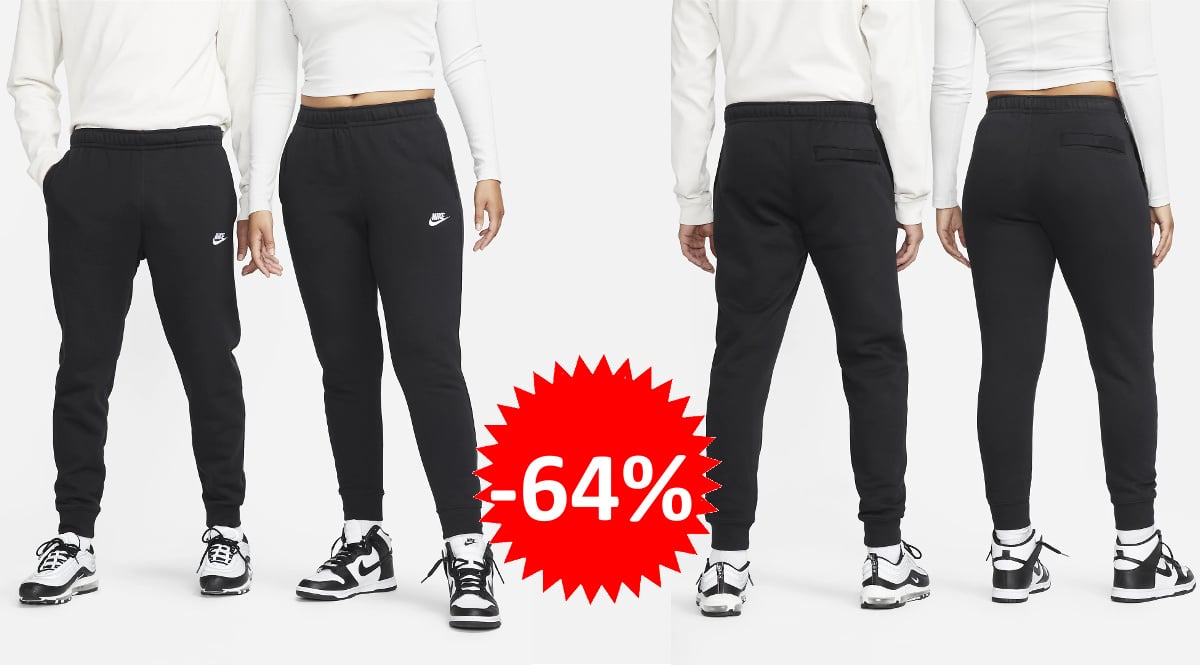 Pantalón deportivo Nike Club barato, pantalones de marca baratos, ofertas en ropa, chollo