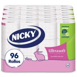 Papel higiénico Nicky Ultrasuave barato. Ofertas en supermercado