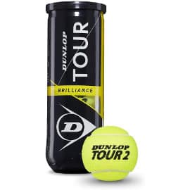 Pelotas de tenis Dunlop Tour 2 baratas, pelotas de tenis de marca baratas, ofrtas en material deportivo
