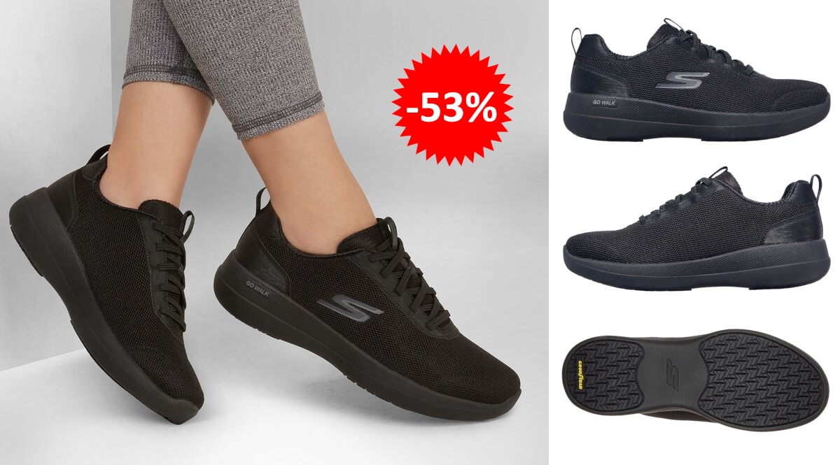 Zapatillas Skechers Go Walk Stability baratas, calzado de marca barato, ofertas en zapatillas chollo
