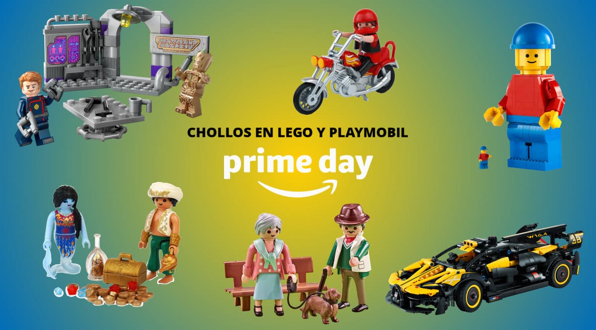 ¡Amazon Prime Day 2023! Los mejores chollos en sets de LEGO y de Playmobil.