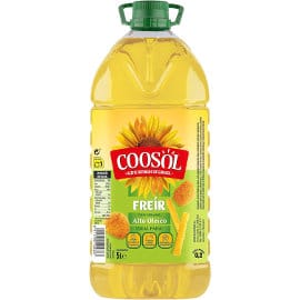 Garrafa de aceite Coosol girasol para freír barata, aceite de marca barato, ofertas supermercado