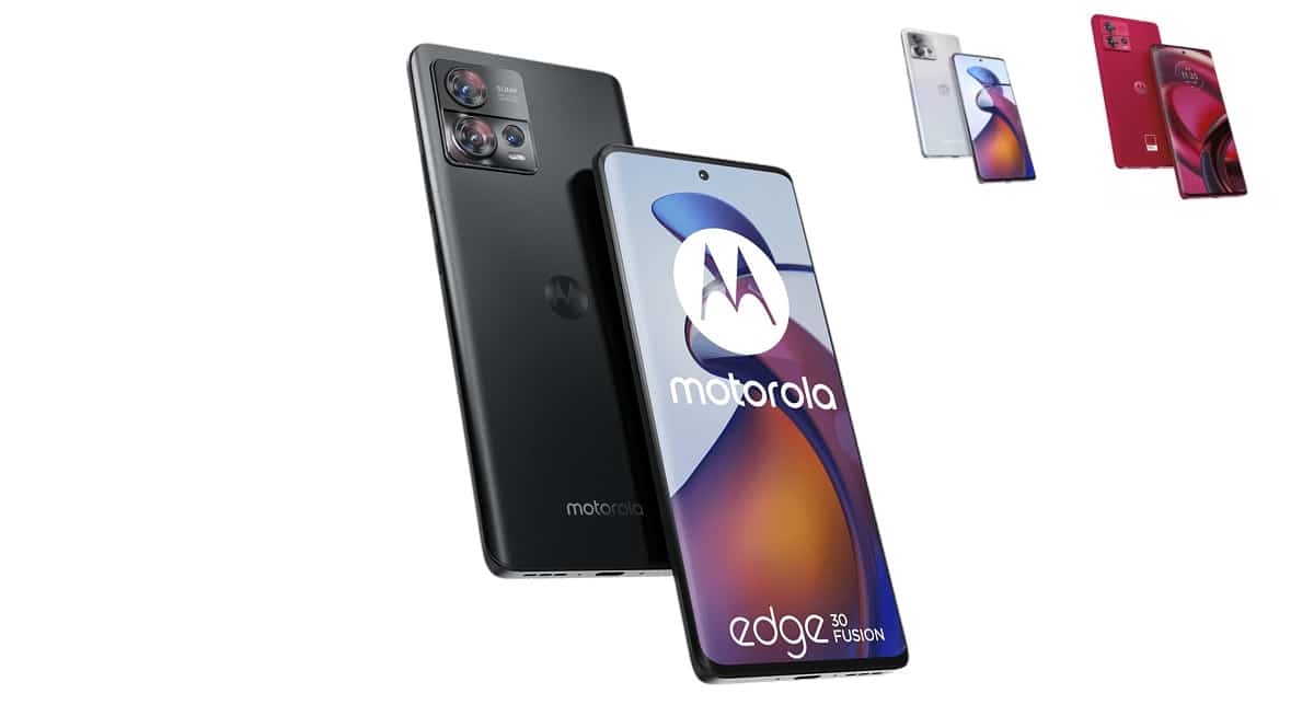 ¡¡Chollo!! Móvil Motorola Edge 30 Fusion sólo 399 euros. Te ahorras 200 euros. En 3 colores.