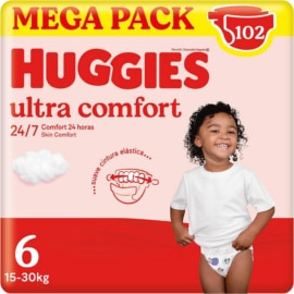 102 pañales Huggies Ultra Comfort baratos. Ofertas en supermercado