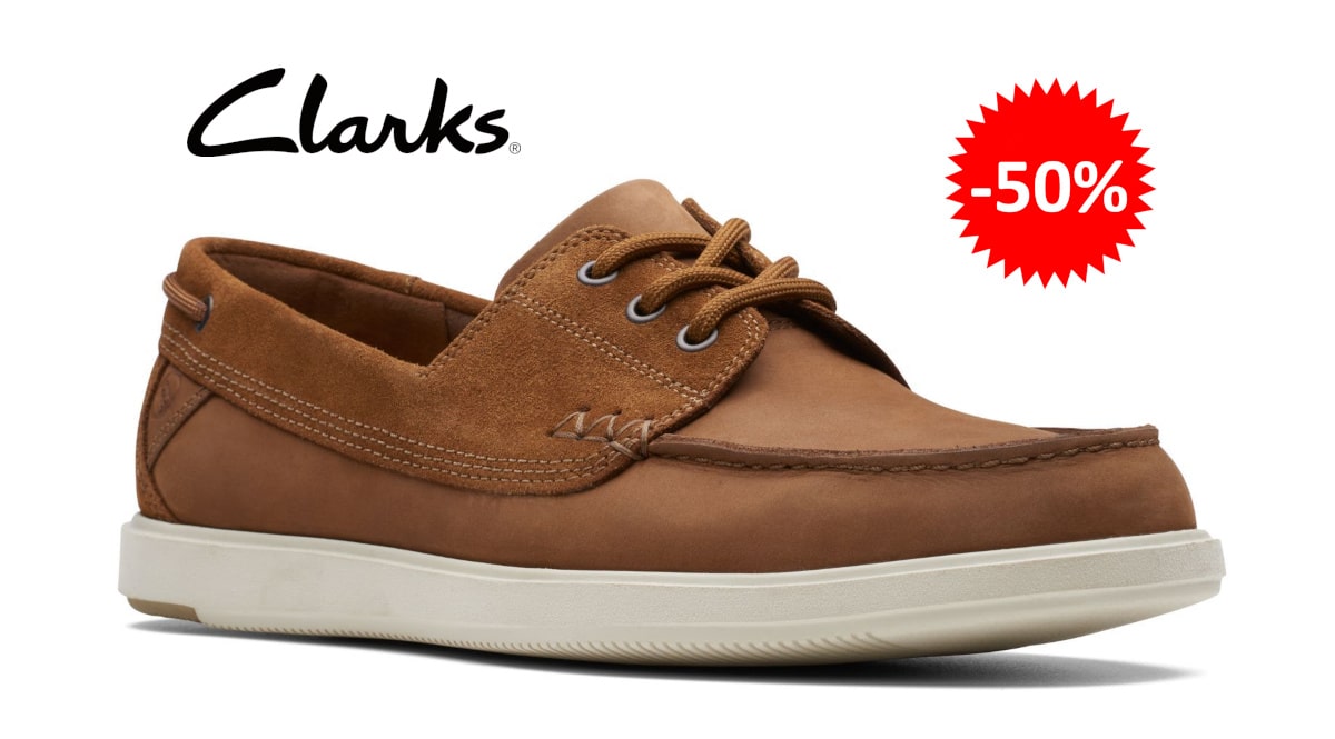 Zapatos Clarks Bratton Boat baratos, calzado de marca barato, ofertas en zapatos chollo