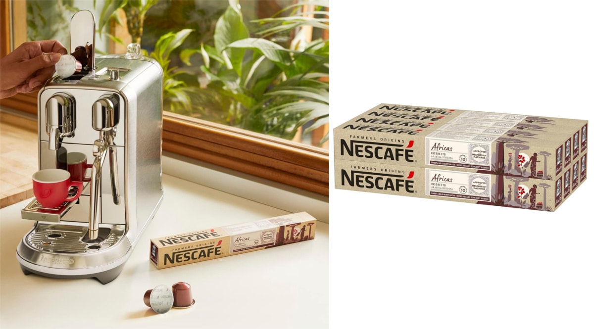 80 cápsulas de café Nescafé Farmers Origins Africas baratas. Ofertas en supermercado, chollo
