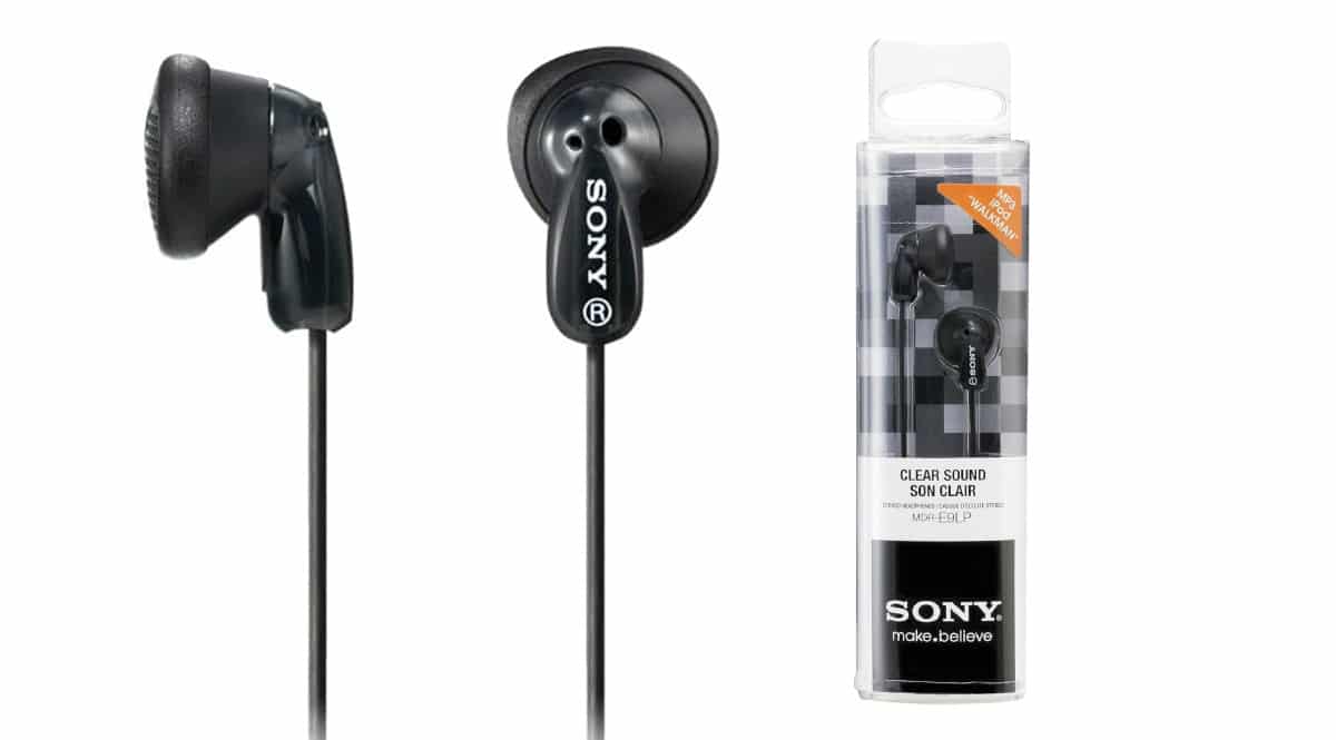 ¡Precio mínimo histórico! Auriculares de botón Sony MDR-E9LPB sólo 2.99 euros. 63% de descuento.