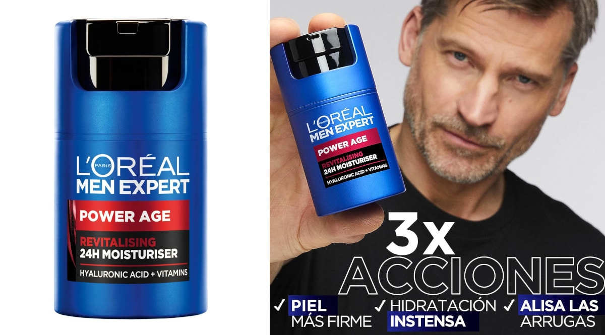 Crema antiarrugas L'Oréal Men Expert Power Age baratas, cremas baratas, ofertas para ti chollo