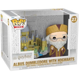 ¡Oferta Flash! Figura Funko Harry Potter Dumbledore con Hogwarts sólo 18.99 euros. 53% de descuento.