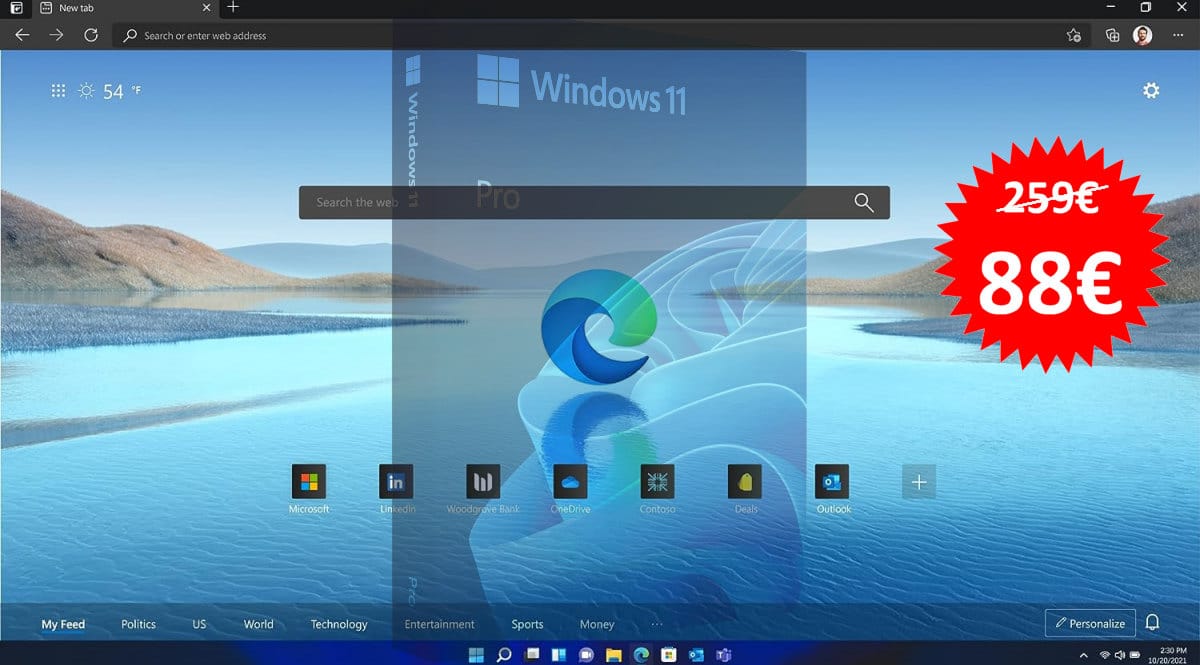 Licencia Windows 11 Pro 64-bit original barata, ofertas en Windows 11 Pro, licencias de Windows baratas, chollo