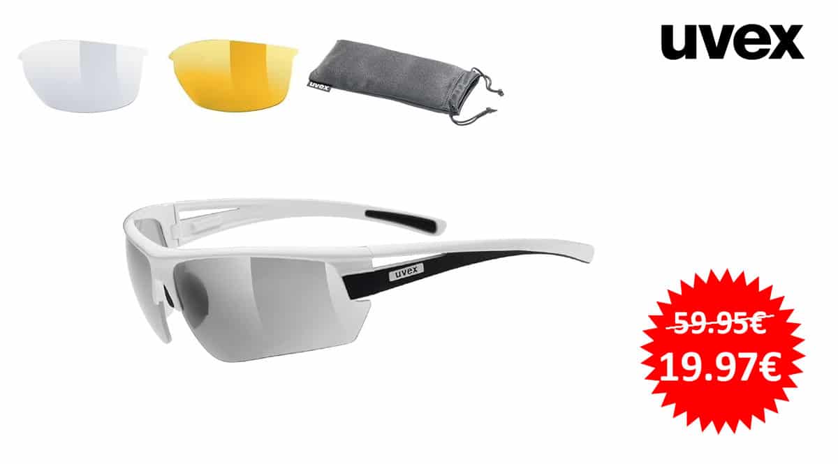 Gafas de sol Uvex Gravic baratas, ofertas en gafas de sol, gafas de sol baratas, chollo