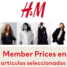 Member Prices en H&M, ropa de marca barata, ofertas en calzado
